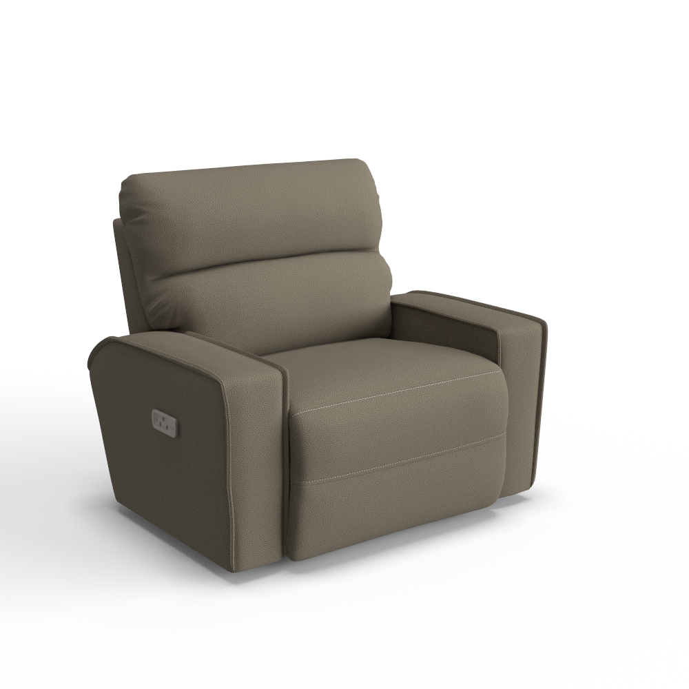 Maddox Power Reclining Chair and A Half w/ Headrest & Lumbar